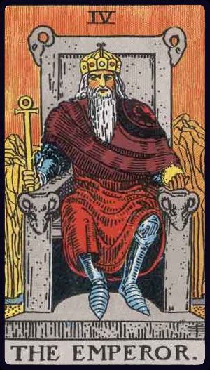 Tarotkarte Der Herrscher