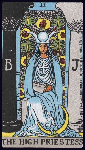 Tarotkarte Die Hohepriesterin