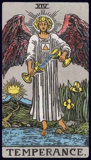 Tarotkarte Die Mäßigkeit